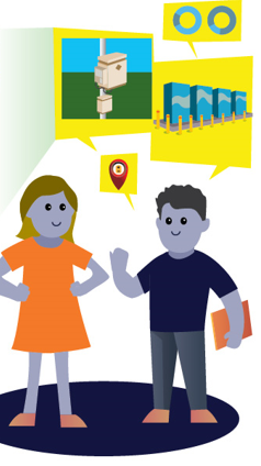 We consult with the community before a final location is chosen.