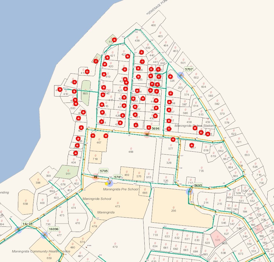 Maningrida Community Outage Map