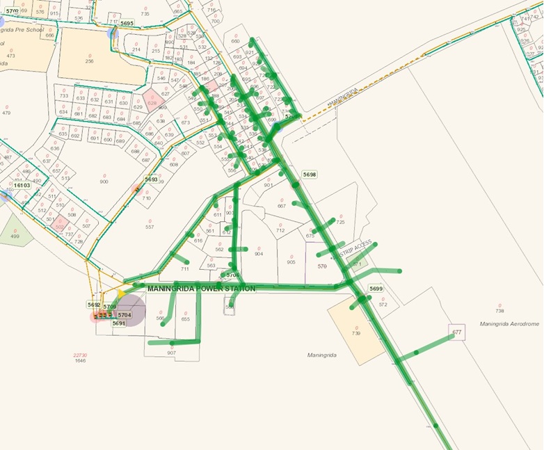 Maningrida Community Map 1