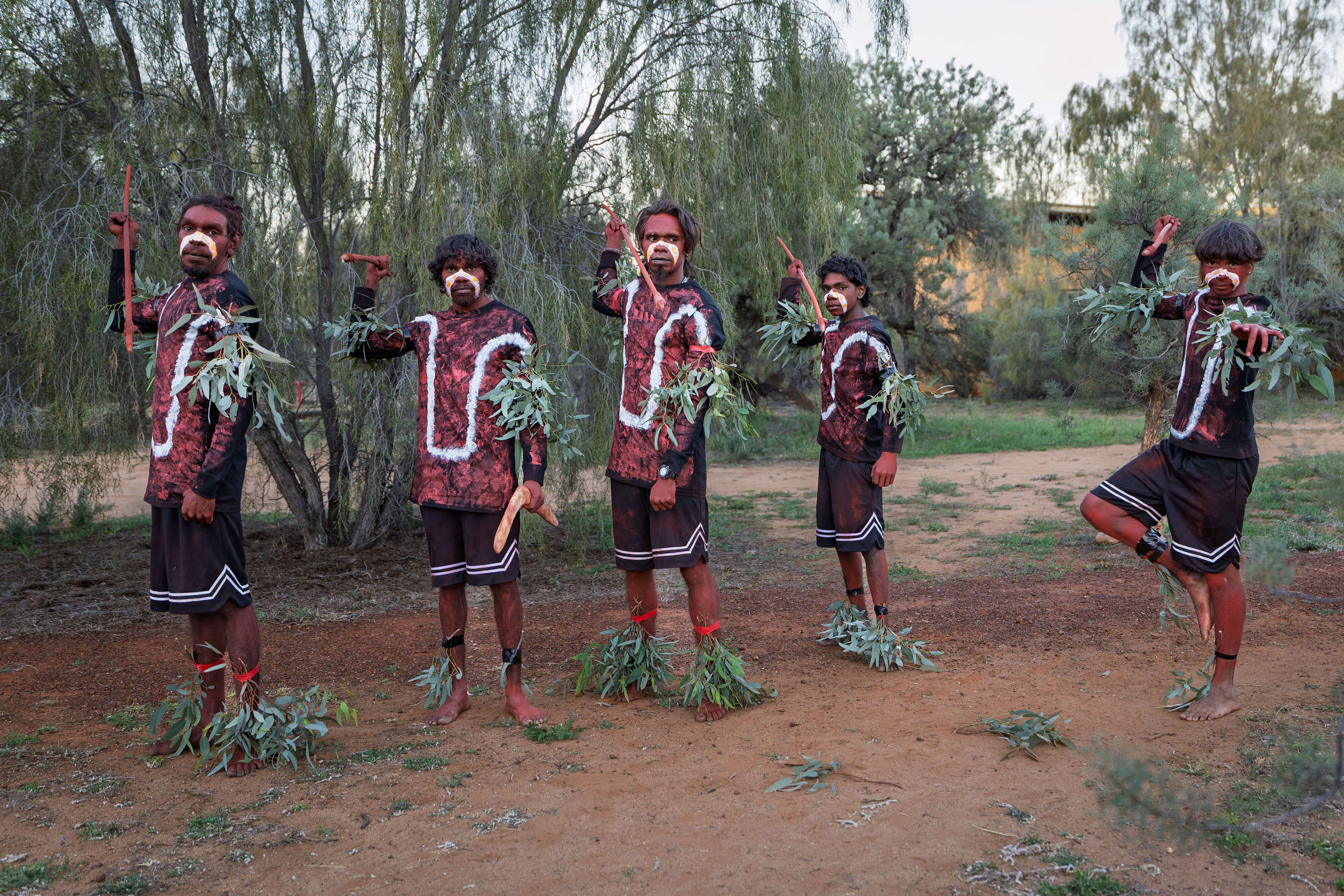 The Tingkabee Dancers at the launch of Power and Water Corporation’s Stretch Reconciliation Action Plan in Mparntwe/Alice Springs