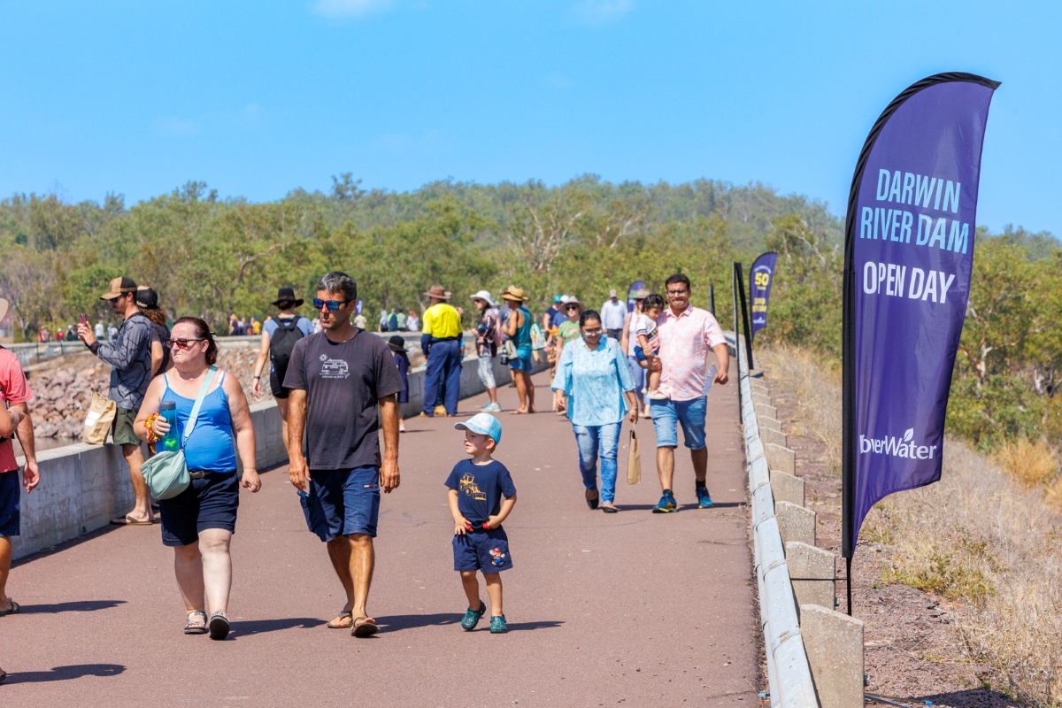 Darwin River Dam open day 50 year celebration