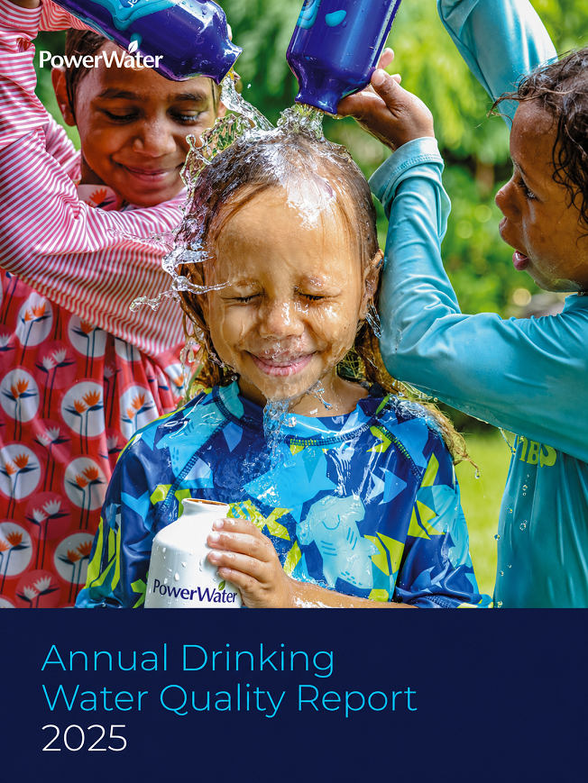 Cover of the 2025 Annual Drinking Water Quality Report